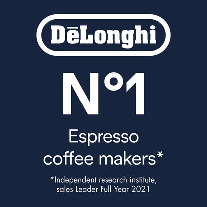 De'Longhi Magnifica ECAM222.20.B, Automatic Coffee Machine with Milk Nozzle, Bean to Cup Espresso Machine with 4 One-Touch Recipes, Soft-Touch Control Panel, 1450W, Black