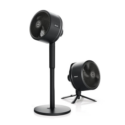 Shark FlexBreeze High-Velocity 12 in 1 Fan, Hybrid Corded & Cordless Portable Cooling Fan, Indoor & Outdoor, with Remote Control, Adjustable Tilt, UV & Water-Resistant, Powerful & Quiet, Black FA220UK